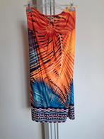 Kleurrijk, vrolijk strapless zomerjurkje.  Mt. M/L., Maat 38/40 (M), Overige kleuren, Verzenden, Zo goed als nieuw