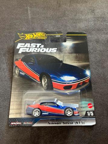 Hot Wheels Premium Fast & Furious Nissan Silvia S15 beschikbaar voor biedingen