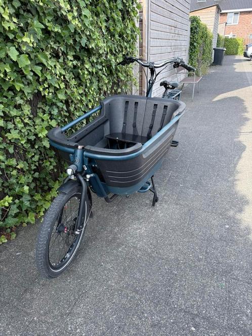 Winora FUB 2 elektrische bakfiets met regentent!, Fietsen en Brommers, Fietsen | Bakfietsen, Zo goed als nieuw, Overige merken