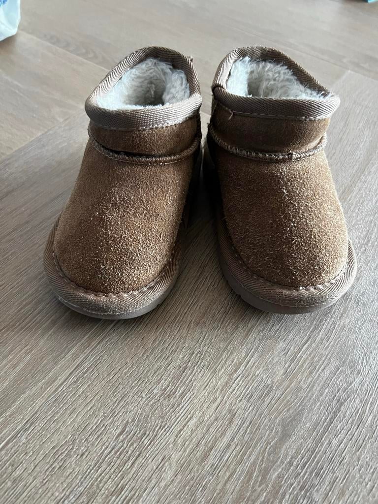 Maat 21 bruine laarsjes boots laarzen, Ophalen of Verzenden, Zo goed als nieuw