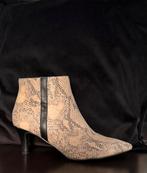 Laarsjes dames maat 40 slangenleer (niet echt) punthak, Overige kleuren, Lage of Enkellaarzen, Ophalen of Verzenden, Zo goed als nieuw