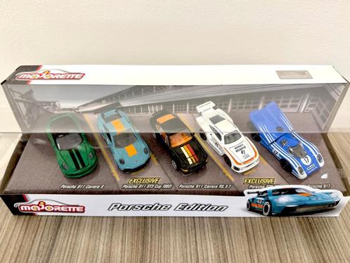 Majorette Porsche Motorsport Auto's Giftpack 5 Stuks (Nieuw), Kinderen en Baby's, Speelgoed | Speelgoedvoertuigen, Nieuw, Ophalen of Verzenden