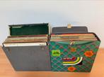 2 koffers met vinyl, Cd's en Dvd's, Vinyl | Overige Vinyl, Ophalen, Gebruikt, Overige formaten
