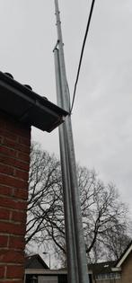 Kantel mast, Ophalen, Gebruikt, Mast