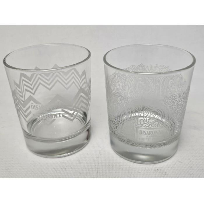 # Disaronno set glazen amaretto, Verzamelen, Glas en Borrelglaasjes, Gebruikt, Borrel- of Shotglas, Ophalen of Verzenden