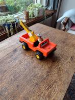 Fisher Price sleepwagen, bouwploeg en aanhangwagen, Ophalen of Verzenden, Nieuw, Speelset