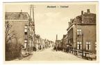 Meerkerk - Tolstraat met volk, Verzamelen, Ansichtkaarten | Nederland, Verzenden, Voor 1920, Ongelopen, Zuid-Holland