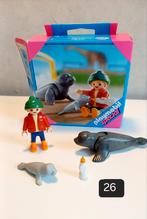 Playmobil dieren  : jongetje met zeehonden 4660 compleet in, Ophalen of Verzenden, Zo goed als nieuw, Complete set