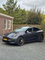 Tesla Model Y Long Range AWD 2023, Midnight Silver, Trekhaak, Automaat, Leder, Elektrisch, Particulier
