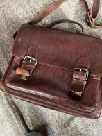 Orgineel ruitertas leder, Ophalen of Verzenden, Zo goed als nieuw, Bruin