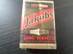 Vol oud pakje Jacobs shag tobacco Meppel., Verzamelen, Rookartikelen, Aanstekers en Luciferdoosjes, Ophalen of Verzenden, Gebruikt
