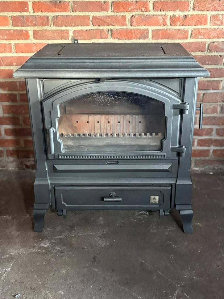 Houtkachel/kolenkachel surdiac gietijzer, Huis en Inrichting, Kachels, Zo goed als nieuw, Houtkachel, Hout, Ophalen