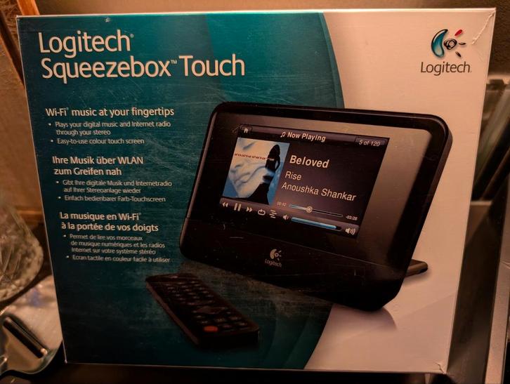 Logitech Squeezebox Touch - Muziek Streamer, Audio, Tv en Foto, Dvd-spelers, Gebruikt, Overige merken, Ophalen of Verzenden