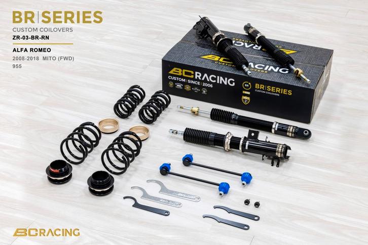 BC Racing schroefset verlaging - Alfa Romeo Mito 955 08-18, Auto diversen, Tuning en Styling, Ophalen of Verzenden