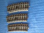 3 stuks. Märklin gebogen rails.   5147, Hobby en Vrije tijd, Wisselstroom, Gebruikt, Rails, Ophalen of Verzenden