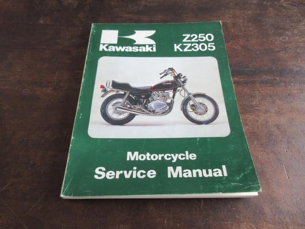 Kawasaki Z250 KZ305 werkplaatshandboek service manual, Motoren, Handleidingen en Instructieboekjes, Kawasaki, Ophalen of Verzenden