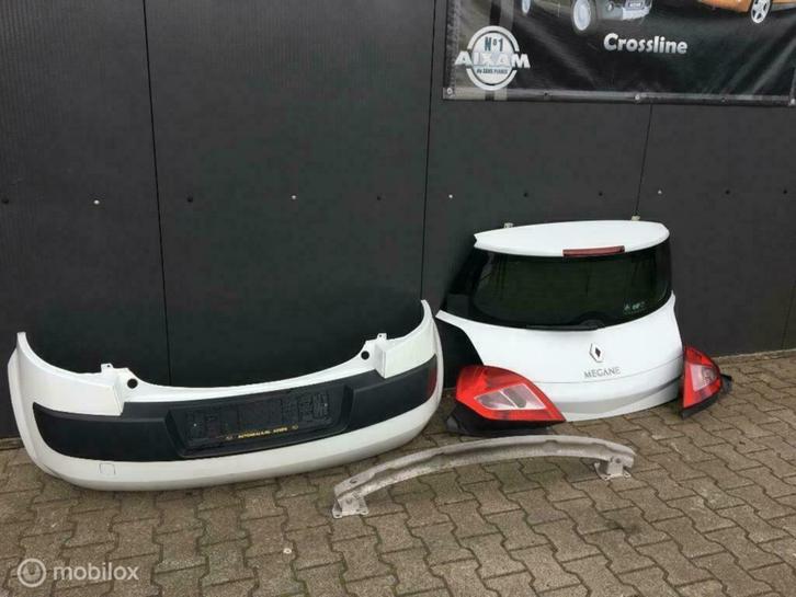 Renault Megane Hatchback Achterbumper Achterklep Achterlicht, Auto-onderdelen, Carrosserie en Plaatwerk, Bumper, Achter, Gebruikt