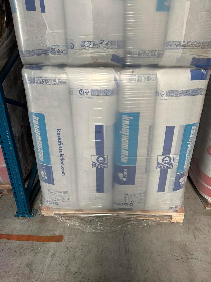 KOOPJE KNAUF 45 mm GLASWOL € 1,99 PM2, Doe-het-zelf en Verbouw, Isolatie en Afdichting, Nieuw, Vloerisolatie, Dakisolatie, Glaswol