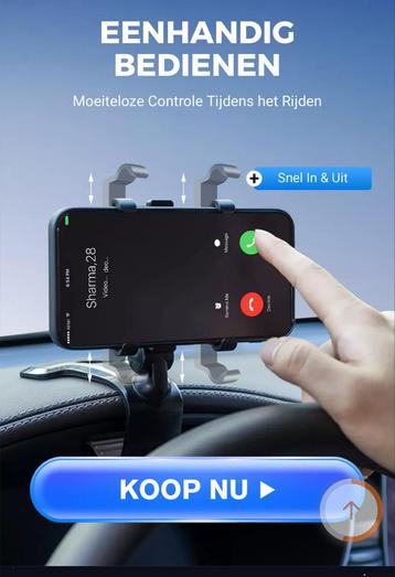 Mobiele Telefoon Houder Auto - Nieuw in Doos beschikbaar voor biedingen