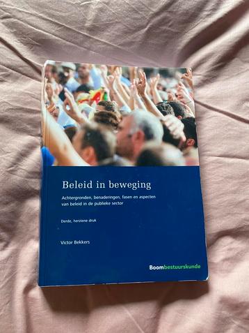 Victor Bekkers - Beleid in beweging beschikbaar voor biedingen