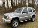 Jeep Cherokee 3.7 V6 AUT 2005 Grijs Youngtimer, Te koop, Zilver of Grijs, Benzine, SUV of Terreinwagen