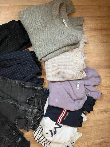 Kledingpakket maat S met Hollister, Tommy Hilfinger, Zara beschikbaar voor biedingen
