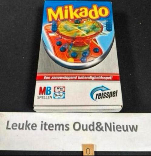 Mikado. Mb. Reisspel. €4,99, Hobby en Vrije tijd, Gezelschapsspellen | Bordspellen, Zo goed als nieuw, Reisspel, Ophalen of Verzenden