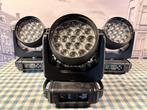 4x W19L15 RGBW Wash Zoom Movinghead +2 SPARE, Ophalen of Verzenden, Zo goed als nieuw, Licht