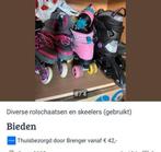 Elektrische auto met afst bediening en skeelers rolachaatsen, Ophalen, Zo goed als nieuw