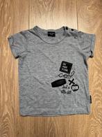 Lucky No. 7 t-shirt jongen grijs/zwart maat 74/80, Kinderen en Baby's, Babykleding | Maat 74, Gebruikt, Lucky No.7, Ophalen of Verzenden