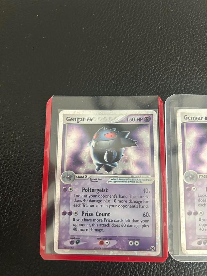 Gengar ex 2005 - Fire Red & Leaf Green - 108/112, Hobby en Vrije tijd, Verzamelkaartspellen | Pokémon, Gebruikt, Meerdere kaarten