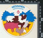 Sticker: Wessanen Mengvoeders (2), Verzamelen, Ophalen of Verzenden, Zo goed als nieuw, Bedrijf of Vereniging