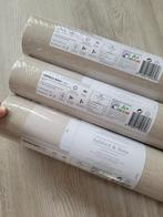 Vliesbehang ' Rianne Taupe ' 3 rollen nieuw, Ophalen of Verzenden