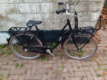 Damesfiets 54cm met transportrek beschikbaar voor biedingen