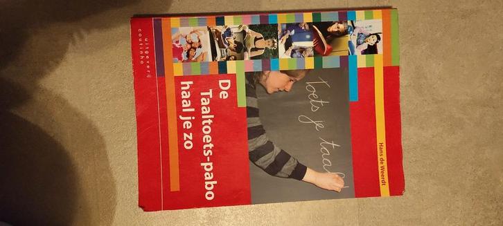 H. de Weerdt - De Taaltoets-pabo haal je zo, Boeken, Overige Boeken, Zo goed als nieuw, Ophalen of Verzenden