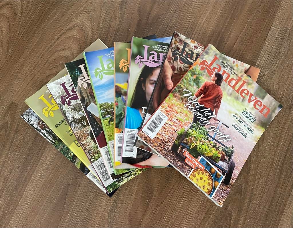 8x Landleven 2021 - zeer goede staat, Boeken, Tijdschriften en Kranten, Ophalen of Verzenden, Zo goed als nieuw, Sport en Vrije tijd