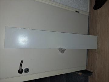 Schap schapje wit 120 x 20 cm  beschikbaar voor biedingen