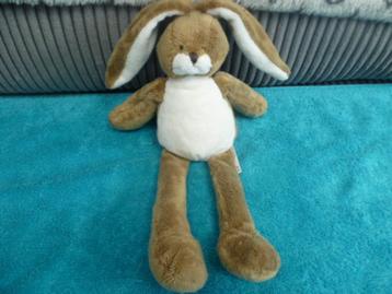 Bruin wit haas konijn van Bunny friend/pluim staart beschikbaar voor biedingen