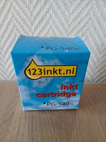 123inkt PG-540XL Zwart Inktcartridge Nieuw!  beschikbaar voor biedingen