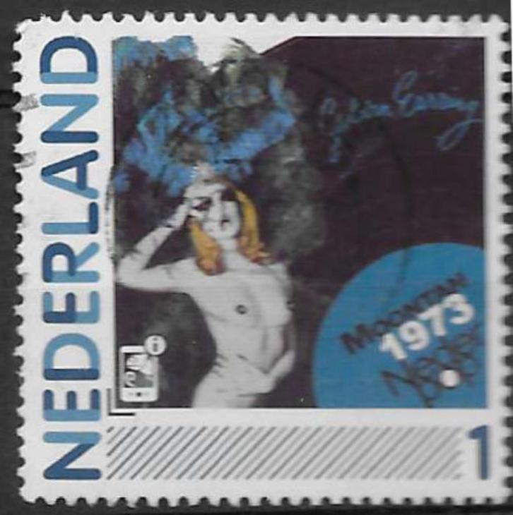 Persoonlijk, Nederpop - Golden Earring (2) {P39}, Postzegels en Munten, Postzegels | Nederland, Gestempeld, Na 1940, Ophalen of Verzenden