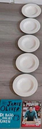 Jamie Oliver kookboeken, wave borden, soepborden, borden, Ophalen of Verzenden