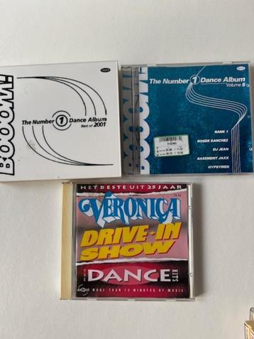 4 CD’s met DANCE - BOOOM 2x en Veronica - Fido’s choice beschikbaar voor biedingen