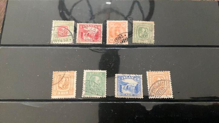 #29 Kleine verzameling IJsland, Postzegels en Munten, Postzegels | Volle albums en Verzamelingen, Buitenland, Ophalen of Verzenden