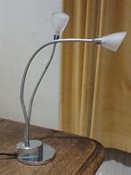 SOMPEX BUREAULAMP, MET DIMMER ,BUIGZAAM. ZEER DECORATIEF., Ophalen of Verzenden, Gebruikt, Metaal, Minder dan 50 cm