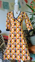 Goa hippie boho retro vintage 60's 70's jurk, Kleding | Dames, Maat 38/40 (M), Oranje, Ophalen of Verzenden, Zo goed als nieuw