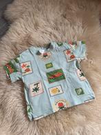 H&M t- shirt met print maat 80, Kinderen en Baby's, Babykleding | Maat 74, Gebruikt, Jongetje of Meisje, H&M, Ophalen of Verzenden