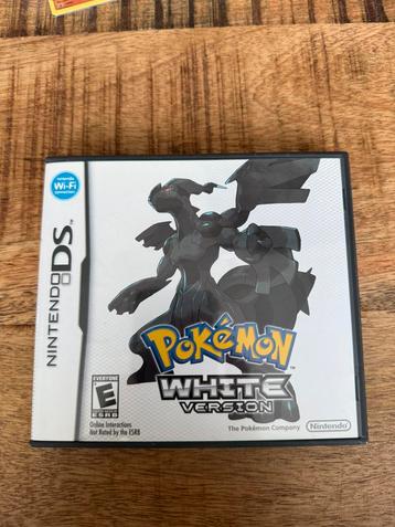 Pokemon white doosje met boekjes origineel beschikbaar voor biedingen