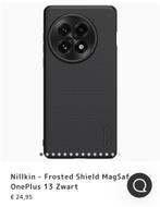 Nillkin OnePlus 13 Hoesje - Frosted Shield MagSafe Zwart, Telecommunicatie, Ophalen of Verzenden, Nieuw, Hoesje of Tasje