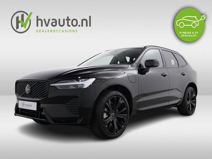 Volvo XC60 2.0 T6 RECHARGE 350PK AWD PLUS BLACK EDITION AUT8, Auto's, Volvo, Bedrijf, Te koop, XC60, 360° camera, 4x4, ABS, Achteruitrijcamera