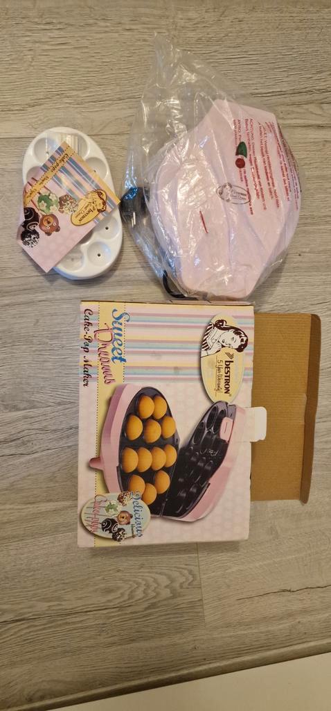 Bestron Cake-Pop Maker Roze - 12 stuks, Hobby en Vrije tijd, Taarten en Cupcakes maken, Zo goed als nieuw, Ophalen of Verzenden